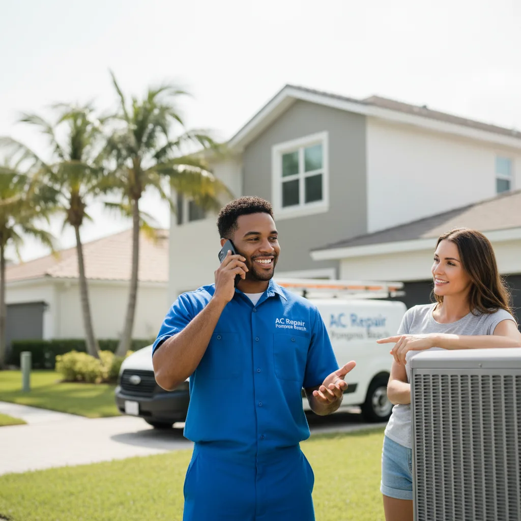AC Repair Pompano Beach customer support in Strong